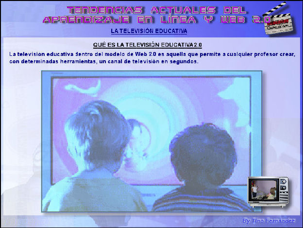 Televisi&oacute;n educativa y Web 2.0